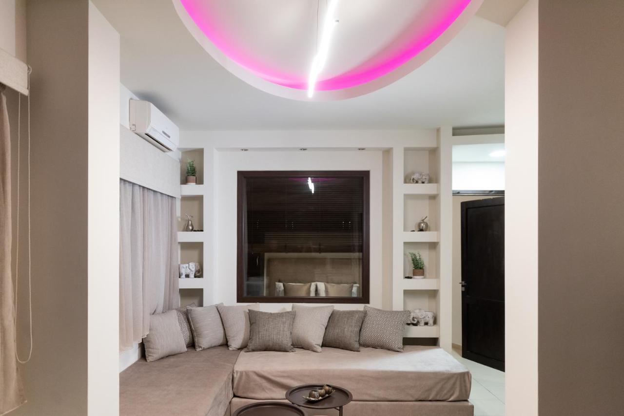 Pasiphae Lux Apartment Downtown 伊拉克利翁 外观 照片