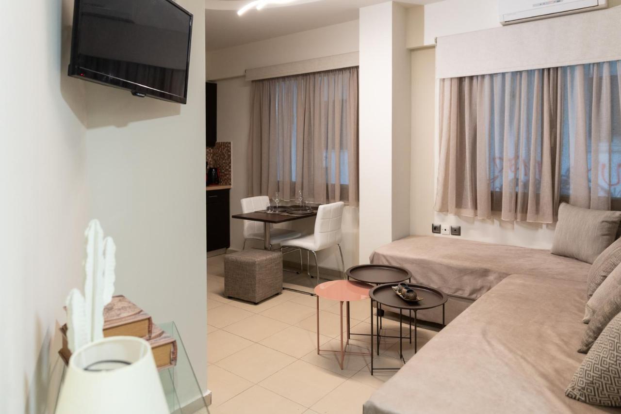 Pasiphae Lux Apartment Downtown 伊拉克利翁 外观 照片