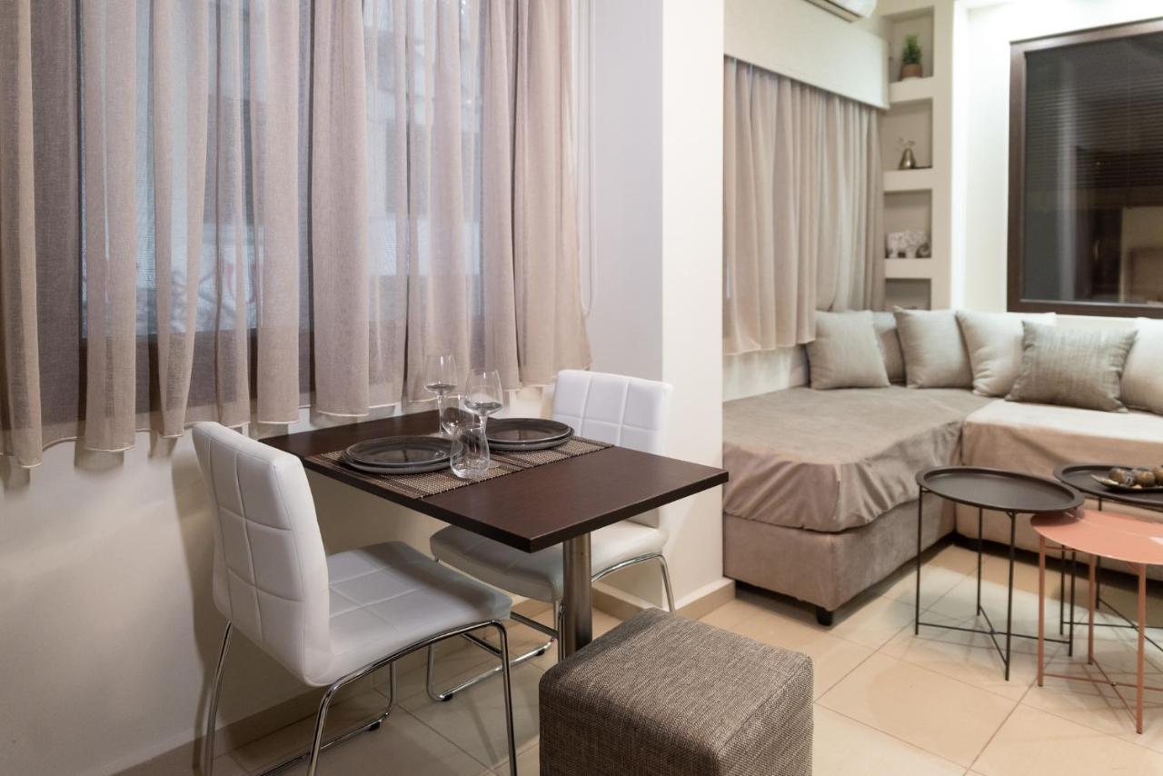 Pasiphae Lux Apartment Downtown 伊拉克利翁 外观 照片
